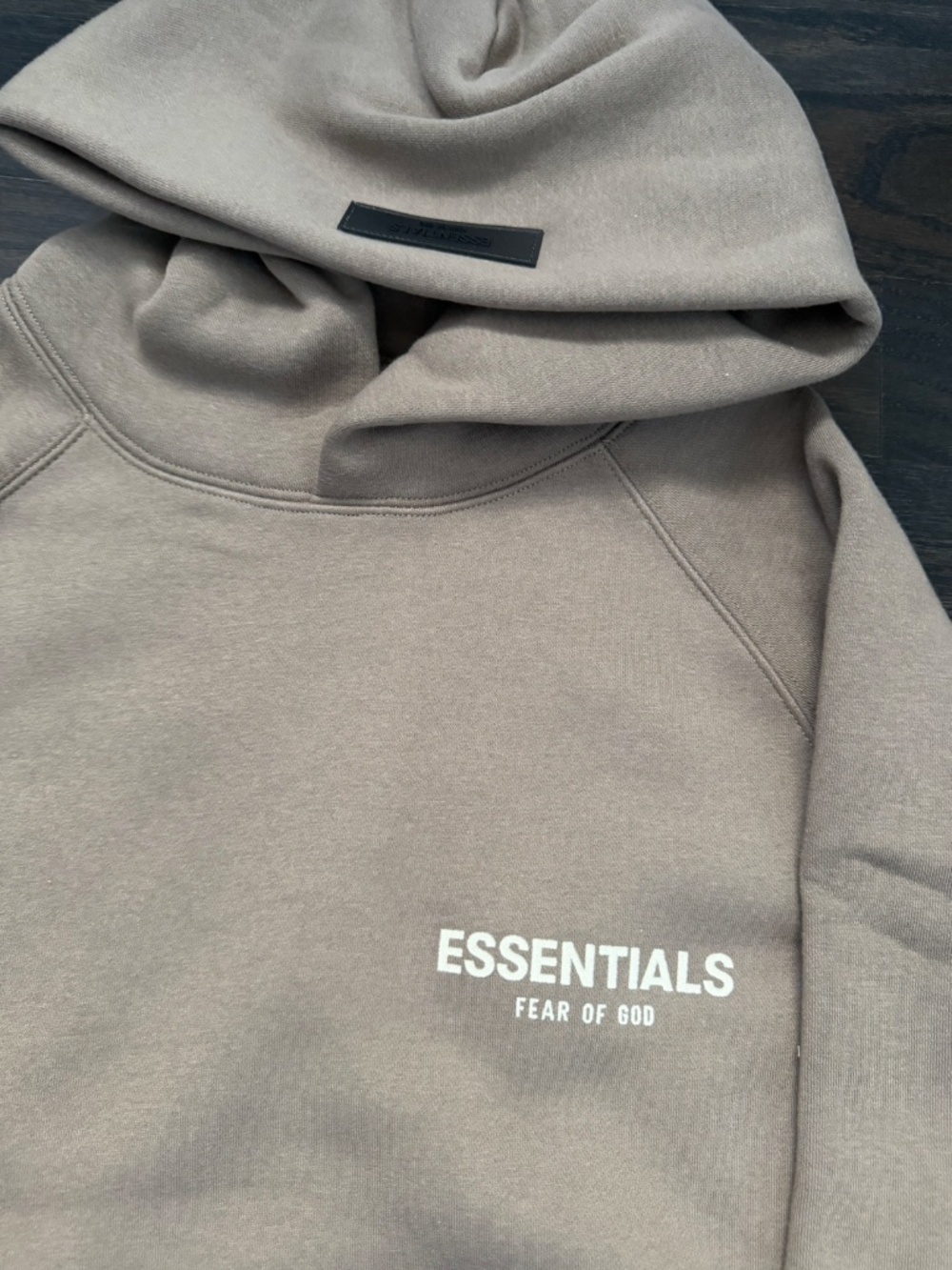 Essentials Fear Of God Desert Tuape Hoodie New Size Large - Picture 3 of 4